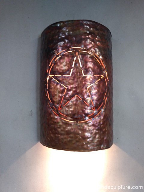 artscapelighting-copper-art-Lone Star Sconce