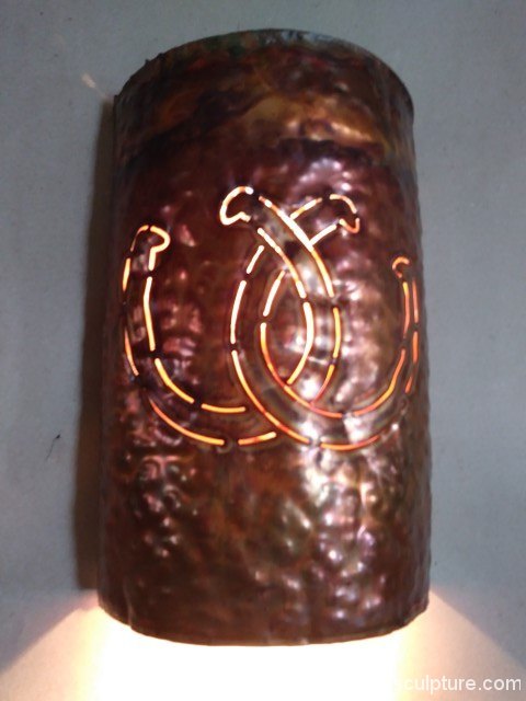 artscapelighting-copper-art-Horseshoe sconce