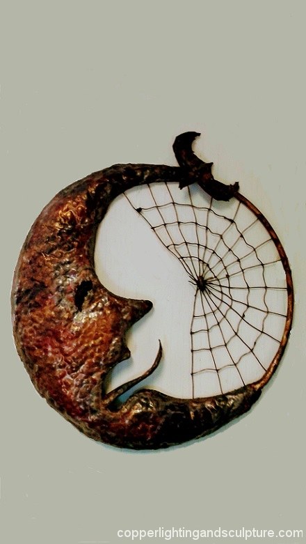 artscapelighting-copper-art-Moon Web