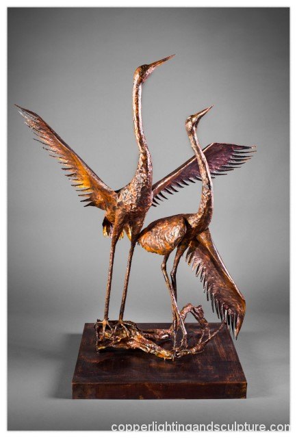artscapelighting-copper-art-sandhill pair