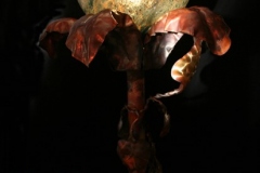 ARTSCAPE LIGHTING STUDIOS Lighted Copper Sculptured Art - Orb Elegance