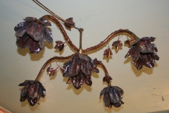 artscapelighting-copper-art-4 Stem Chandelier