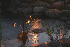 artscapelighting-copper-art-Cattail Bouquet Koblas