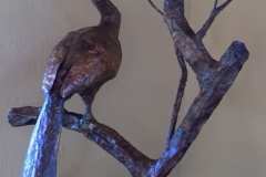 artscapelighting-copper-art-Custom Anhinga table lamp