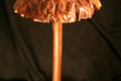 ARTSCAPE LIGHTING STUDIOS Lighted Copper Sculptured Art --single mushroom